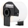 Brother DK-1234 continuous label roll in black cartridge for name badge printing