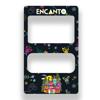 Brother Encanto-themed faceplate with colorful floral design and village illustration