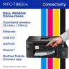 Brother MFC-T980DW all-in-one printer with dual-band wireless and ink tank system