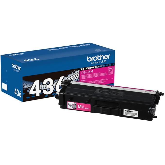 Brother Genuine TN436M Super High-yield Magenta Toner Cartridge, , large