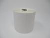 Brother white die-cut label roll on cardboard core for thermal printing