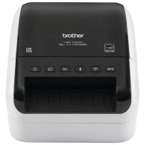 Brother QL-1110NWBc wireless label printer with Bluetooth and USB connectivity