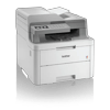 Brother MFC-L3710CW wireless color laser all-in-one printer with dual paper trays