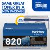 Brother Genuine TN820 Standard-yield Black Toner Cartridge, Black, small