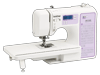 Brother XR1300 computerized sewing machine with LCD screen and built-in stitch guide