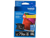 Brother LC79BK super high-yield black ink cartridge packaging with 2400-page yield
