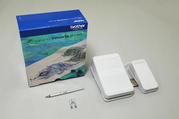 Brother Innov-is XP1/XP2 embroidery accessory kit with storage cases and tools