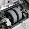Brother scanner roller kit installed in document feeder mechanism