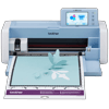 Brother ScanNCut SDX225 cutting machine with touchscreen cutting paper design