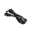 Brother printer power cable with three-prong plug and IEC connector
