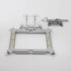 Brother embroidery hoop frame with clamp mechanism for multi-needle machines