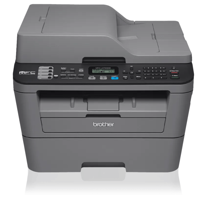 Brother MFC-L2700DW monochrome all-in-one laser printer with wireless connectivity