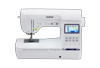 Brother SE1900 sewing machine with touchscreen display and embroidery features
