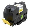 Brother HSe-661 yellow heat-shrink tube cartridge, 31mm width, in black cassette housing