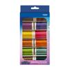 Brother Disney Encanto embroidery thread set with 12 colorful spools in packaging