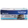 Caja de cartucho de tóner cian Brother TN-213C con rendimiento de 1,300 páginas