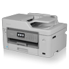 Brother MFC-J5830DW all-in-one inkjet printer with dual paper trays and touchscreen