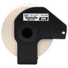 Brother DK-4205 removable white paper tape roll in black cartridge, 2.4 inches by 100 feet