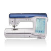 Brother Stellaire sewing machine with touchscreen and blue top cover
