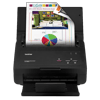 Brother ADS-2000 compact document scanner with color infographic scanning