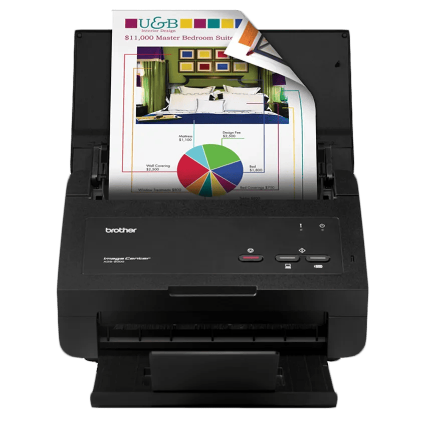 ADS2000 Duplex High-Speed Desktop Color Scanner | Brother