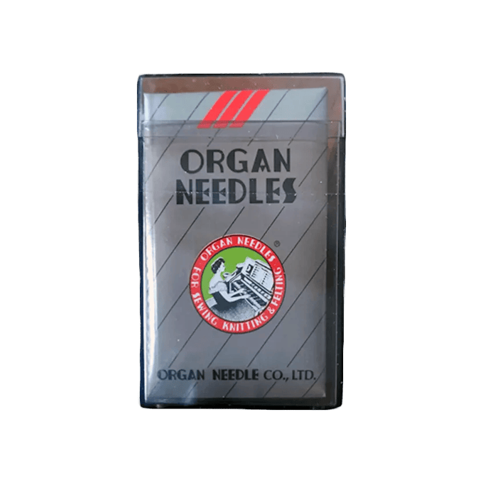 Organ sewing machine needles package for knitting machines