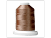 Brother embroidery thread spool in brown on white cone