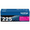 Brother Genuine TN225M High-yield Magenta Toner Cartridge, , small