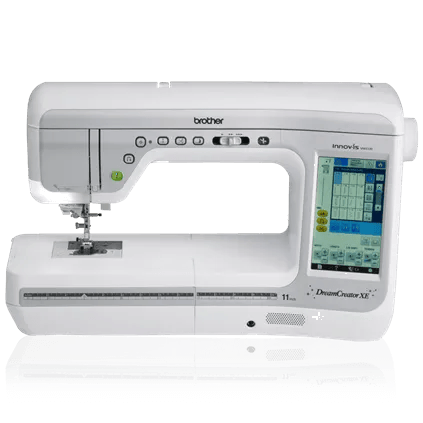 Brother VM5100 sewing and embroidery machine with touchscreen display