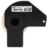 Brother DK-2113 clear film continuous label tape roll, 2.4 inches by 50 feet