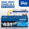 Brother Genuine TN433BK High-yield Black Toner Cartridge, , small