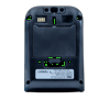Brother RJ-2035 mobile printer back panel with battery compartment and connectivity ports
