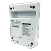 Brother PA-BU-001 rechargeable lithium-ion battery back view with label and ports