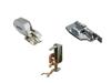 Brother sewing machine presser feet set with walking foot, blind hem foot, and button sewing foot