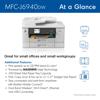 Brother MFC-J6940DW all-in-one wireless printer with dual paper trays and touchscreen display