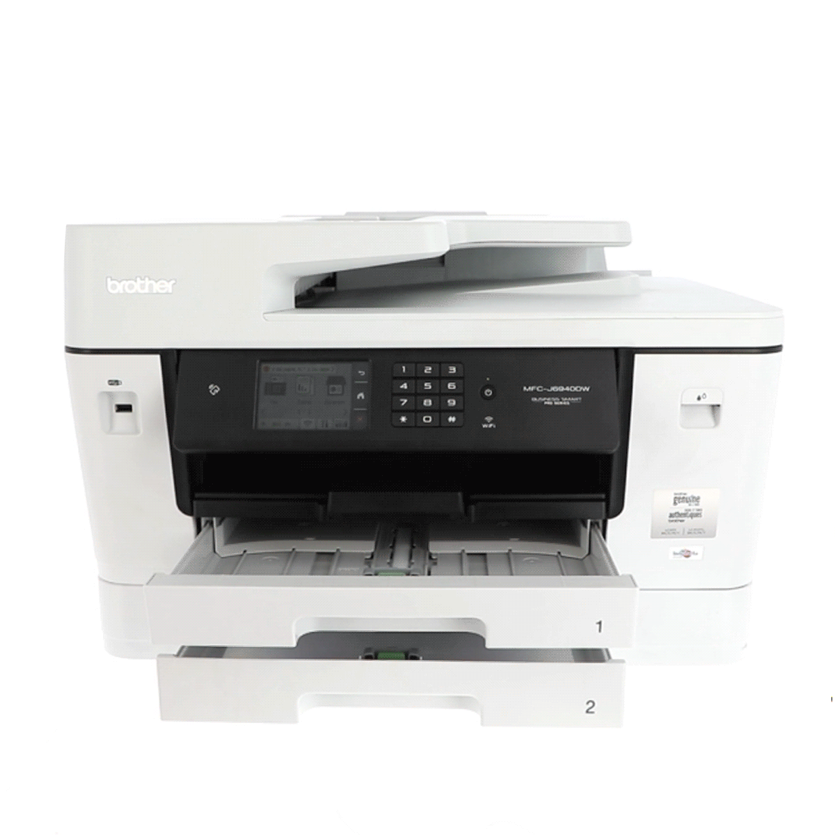Brother MFC-J6940DW all-in-one color inkjet printer with dual paper trays