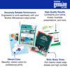 Brother genuine ink cartridges with sample prints showing vibrant color and sharp text quality