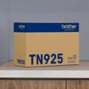 Brother TN925 high-yield toner cartridge box on white surface