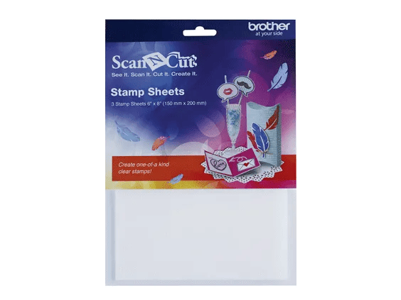 Brother ScanNCut stamp sheets for custom die-cutting and crafting projects