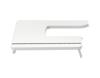 Brother sewing machine wide extension table with measurement guide and folding legs