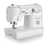 Brother PS-21 sewing machine with 21 built-in stitches, right side view