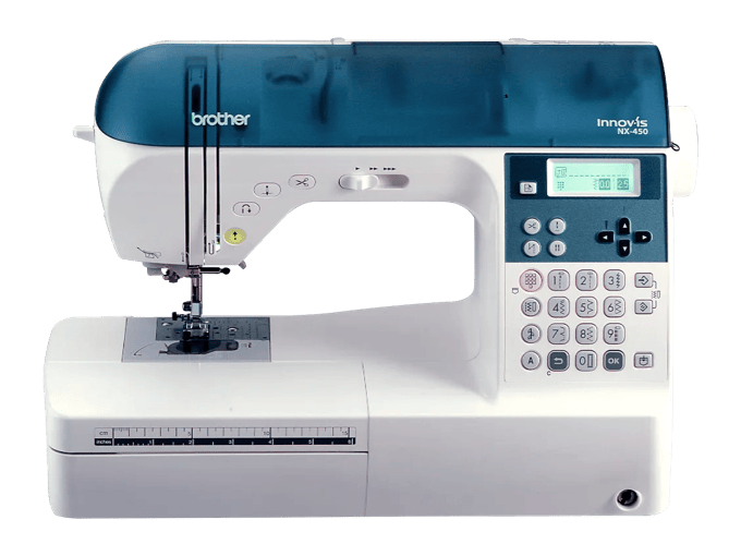 Brother Innov-is NX-450 sewing machine with LCD screen and control panel