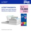 Brother Genuine LC507Y Ultra High Yield Yellow Ink Cartridge, Magenta, small