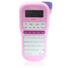 Rotuladora portátil Brother P-touch PT-H110 rosa con teclado