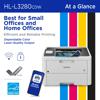 Brother RHLL3280CDW Digital Color Printer with Duplex Printing, Refurbished, , small