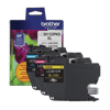 Brother LC30133PKS XL high-yield ink cartridge 3-pack with packaging