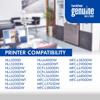 Brother Genuine ink and toner compatibility chart for laser and all-in-one printers