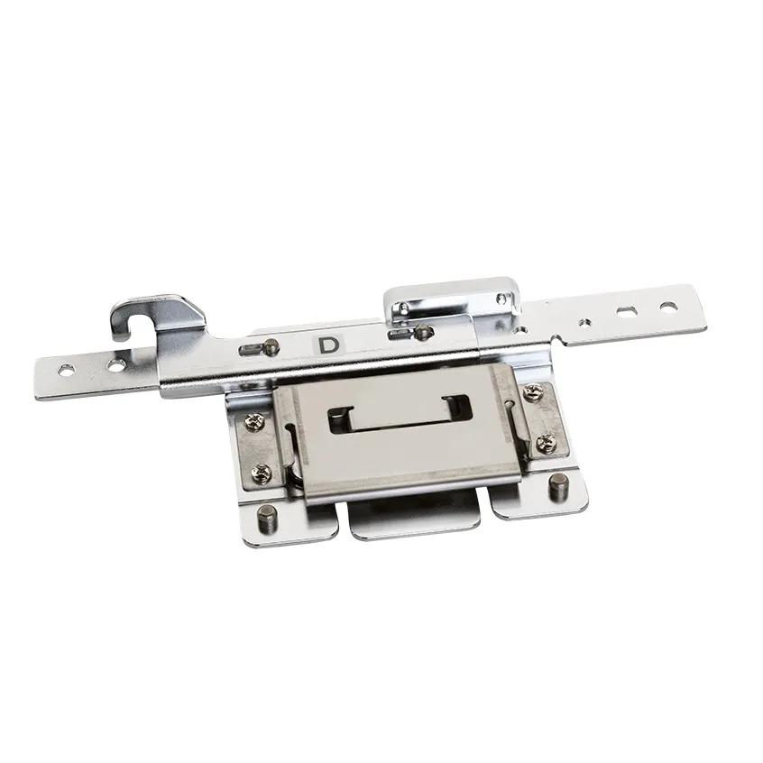 Brother embroidery machine presser foot attachment with metal sliding mechanism