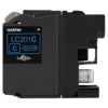 Brother Genuine LC201BK Standard-yield Black Ink Cartridge, Cyan, small