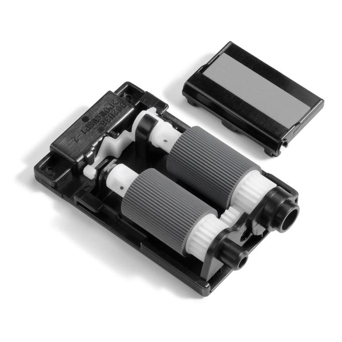 Brother paper feed roller assembly with separation pad for laser printer maintenance
